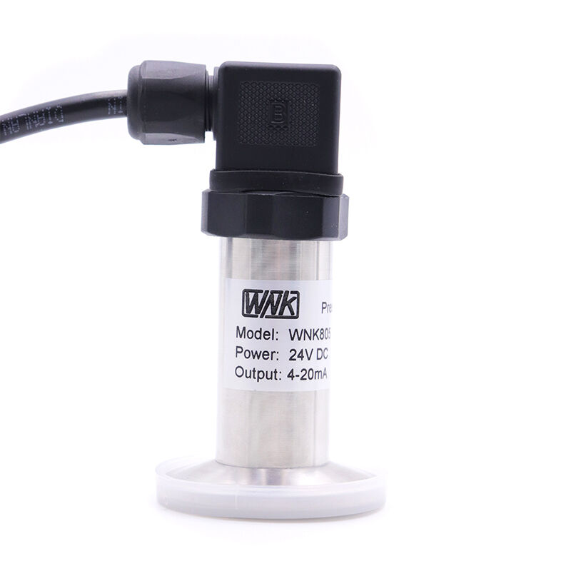 공장 식품 의약품 산업 위생 플러시 다이어프램 압력 센서 트랜스미터 액체 물 식품 우유 음료 위생