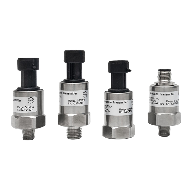 WNK81ma 전자 물 압력 센서 0.5-4.5V 4-20mA 출력 -1-700Bar 오일 공기 가스 CE ROHS 범위