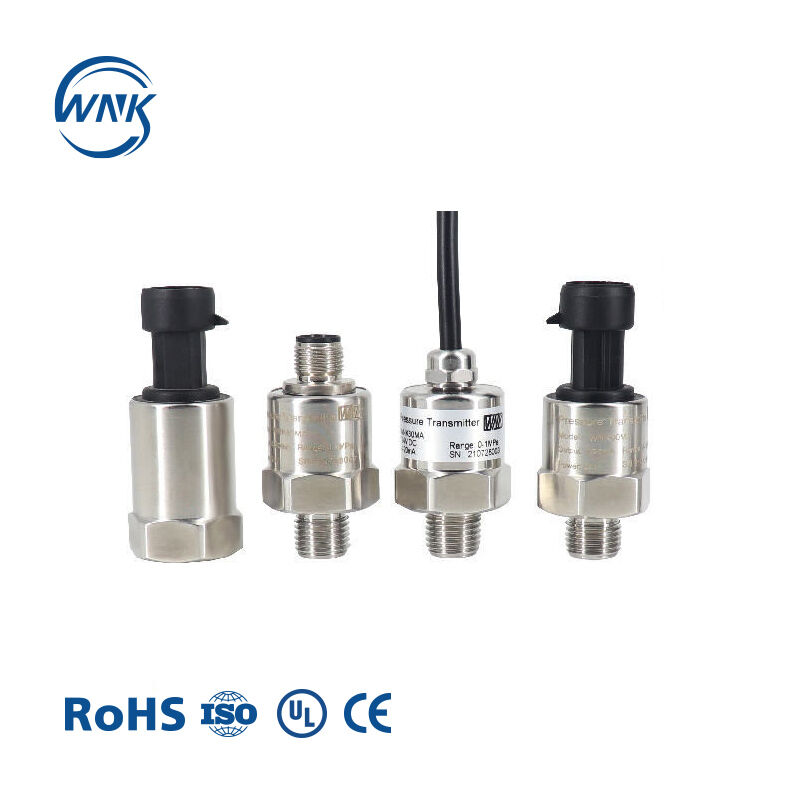 WNK81ma 전자 물 압력 센서 0.5-4.5V 4-20mA 출력 -1-700Bar 오일 공기 가스 CE ROHS 범위