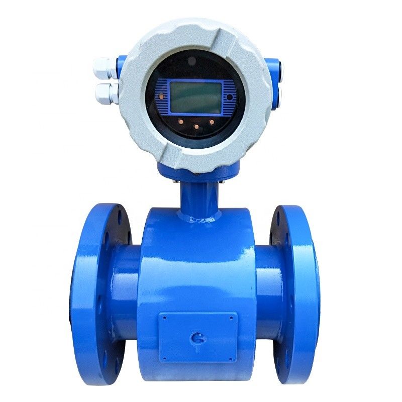 하수물 SST 1Cr18Ni9Ti 플랜지를 위한 OEM ODM 15m/s 디지털 유량 측정 장치