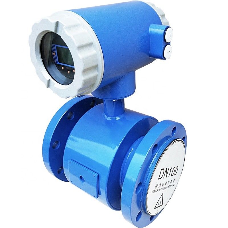 하수물 SST 1Cr18Ni9Ti 플랜지를 위한 OEM ODM 15m/s 디지털 유량 측정 장치