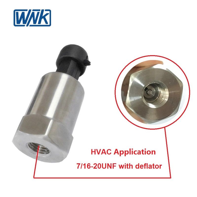 물 공기 가스 0.5V-4.5V I2C 4-20mA용 WNK 냉매 압력 센서