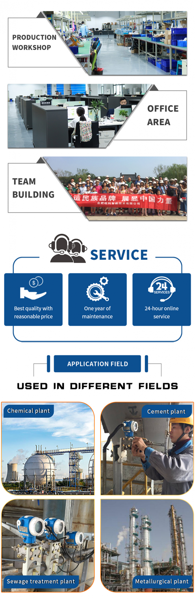 4-20mA 케이블 배출구 작은 0.5V-4.5V 압력 센서
